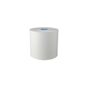 Kleenex® Hard Roll Paper Towels, Bulk (25637), Hardwound, Premium Absorbency Pockets™, for Blue Core Dispensers, White, (700'/Roll, 6 Rolls/Case, 4,200'/Case)