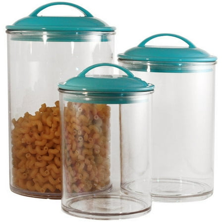 Reston Lloyd 3 Piece Acrylic Canister Set