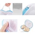 thumbnail image 3 of Bolsa de malla para guardar ropa sucia en la lavadora o para viajar (paquete de 2): se adapta a la talla ABC de la colección, 3 of 8