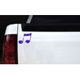 thumbnail image 2 of 5in x 4in Patriotic Double Eighth Note Sticker, 2 of 3