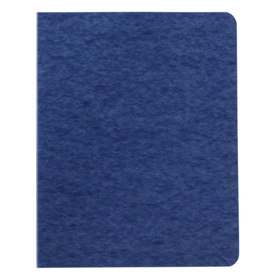 Office Depot Pressboard Side-Bound Report Binders With Fasteners, Dark Blue, 60% Recycled, Pack Of 10, A7025127