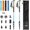 Skyblue, variant on Hiking Poles, Ultra-Light Telescopic Trekking Poles,Portable Walking Sticks with Adjustable Height for Men and Women