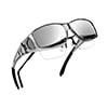 01-Transparent Grey/Silver lens