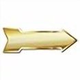 thumbnail image 3 of SignMission P-ARROW10-999842 10 x 30 Po Large Flèche en Or Signe, 3 of 4