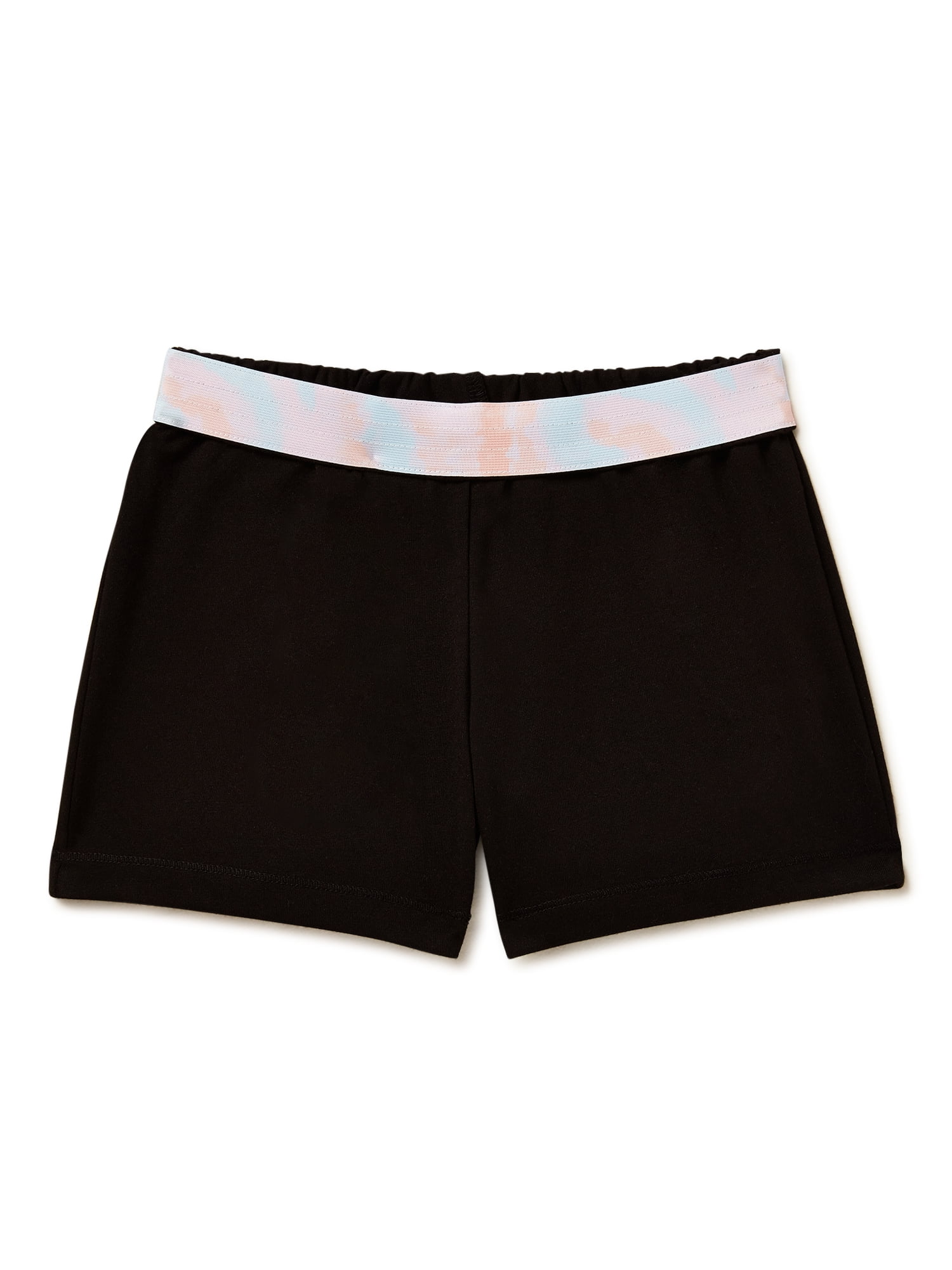 Wonder Nation Girls Play Shorts, Sizes 4-18 and Plus