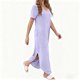 thumbnail image 3 of Vestido Corto para las Mujeres de Verano Color Sólido Cuello en V Vestido de Bolsillo de Manga Corta, Vestido de Verano Casual de las Mujeres para las Salidas de Primavera, 3 of 6