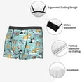 thumbnail image 3 of Yiaed Dogs Print Men's Soft Cotton Boxer Shorts Breathable Boxers Underwear Moisture-Wicking Underwear Stretch Boxer Briefs for Man-Large, 3 of 5