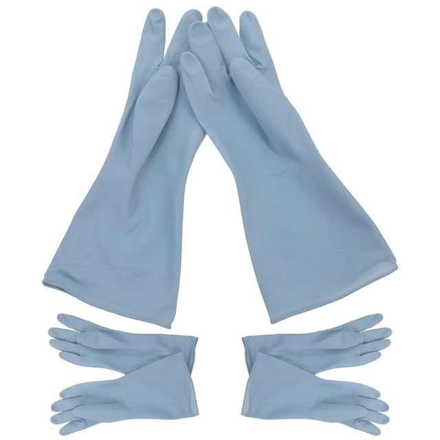DEEPCRAFF 3Pares Guantes De Cocina Reutilizables De Goma Para Platos Y Protección Del Antebrazo