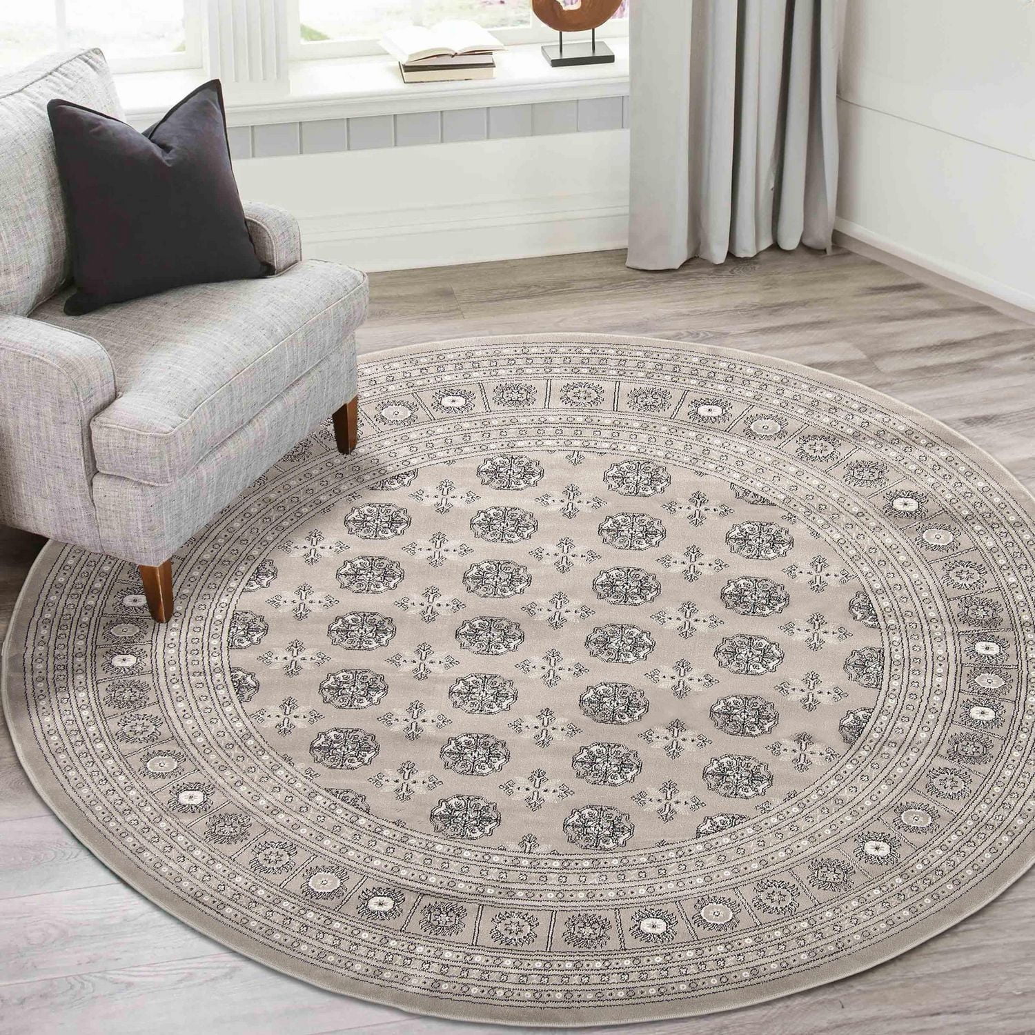 ECARPET Bokhara Oriental Area Rug for Living Room