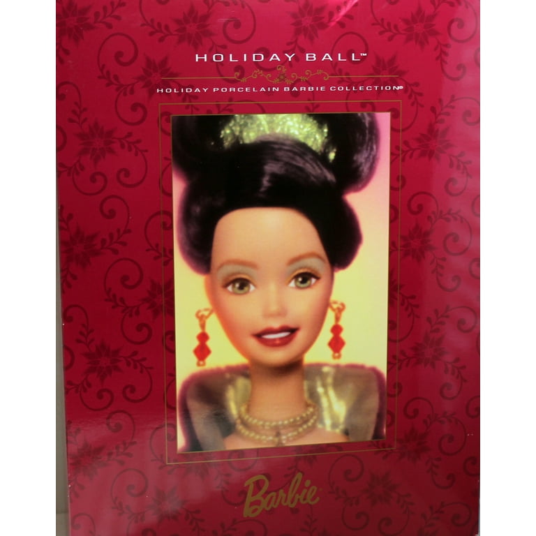 Holiday ball porcelain barbie doll 1997 new arrivals