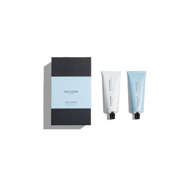Set de mascarillas faciales Blue Lagoon Iceland Silica & Mineral 75 ml