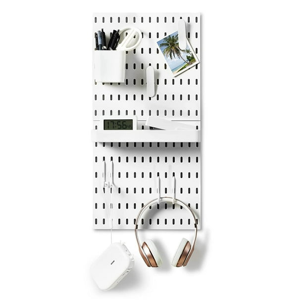 VUSIGN Pegboard Combination Wall Organizer Kit, Wall Mount Display