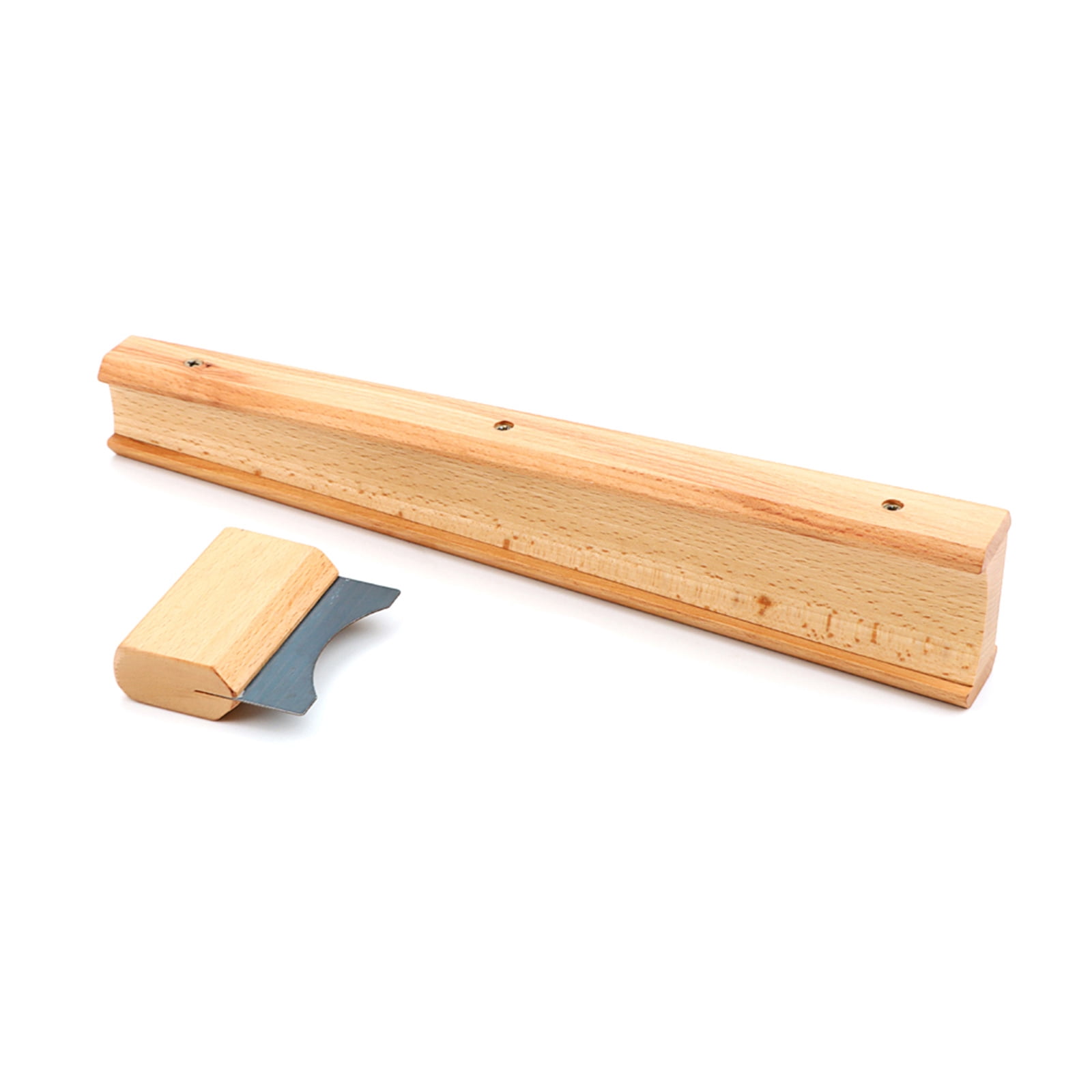FEAMOS Violin Fretboard Tool Set Wooden Violin Fingerboard Holder Clamp Violin Fingerboard Scraper Violin Making Luthier Tools