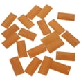 thumbnail image 4 of Masteelf 20pcs Blank Tags DIY Wooden Craft Original Natural with Holes for Painting& Sculpture Creation ( 60 x 30mm ), 4 of 10