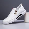thumbnail image 3 of Zapatos casuales de primavera y otoño para hombre, zapatos de negocios británicos transpirables, zapatos de cuero suave para hombres, 3 of 6