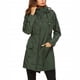 thumbnail image 4 of Chaqueta deportiva para mujer Abrigo a prueba de viento impermeable al aire libre para niñas, verde negruzco, S Inevent HA6452-16B, 4 of 6