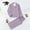 008 Purple, variant on Womens Pajama Sets Long Sleeve Button Down Cooling Sleepwear Soft Comfortable Pj Pants Set