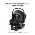 thumbnail image 5 of Graco Modes Nest Travel System with Adjustable Reversible Seat, Pram Mode, Lightweight Aluminum Frame, and SnugRide 35 Lite Elite Infant Car Seat, Sullivan, 5 of 5