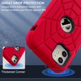 thumbnail image 4 of Funda para Celular Grifobes iPhone 11 XR 6.1" Rojo Negro, 4 of 8