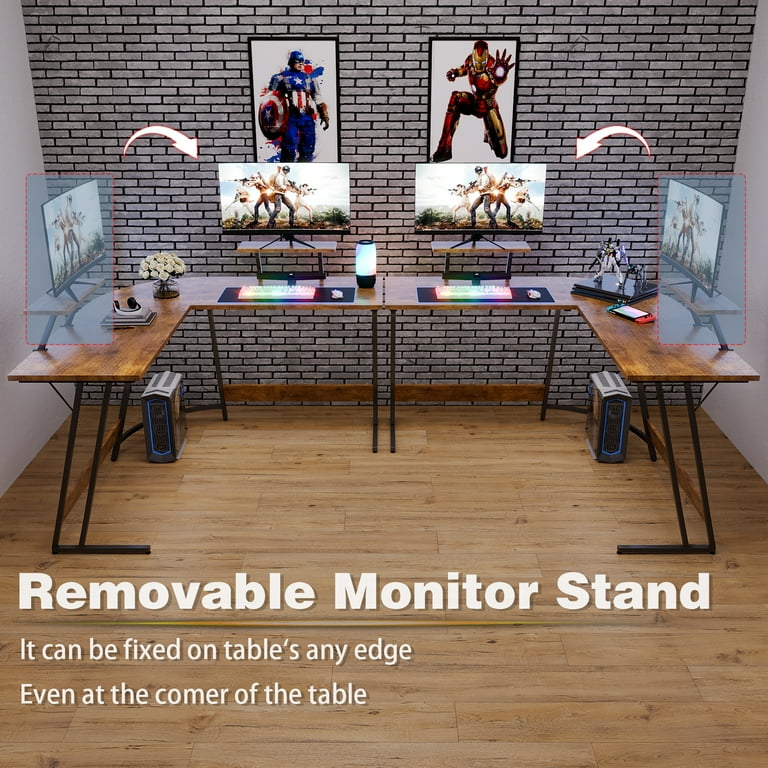 Homall L-Shaped Gaming Desk 51 Inches Corner Office Desk with