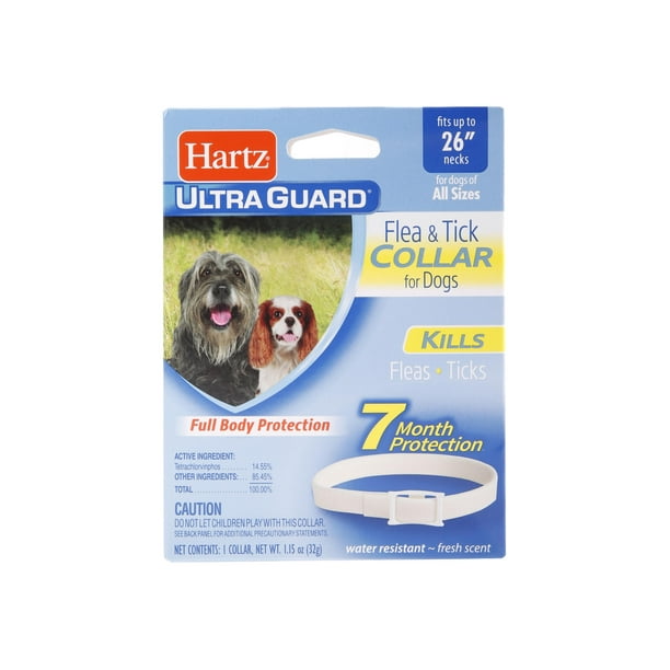Hartz UltraGuard Flea & Tick Collar for Dogs and Puppies, 7 months