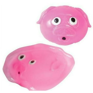 Pig Gel Bead Squeeze Toys - 12 Pc.