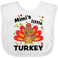 thumbnail image 3 of Inktastic Mimi's Little Turkey Boys or Girls Baby Bib, 3 of 4