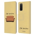 thumbnail image 1 of Head Case Designs Officially Licensed Friends TV Show Iconic Couch Leather Book Wallet Case Cover Compatible with Samsung Galaxy S20 / S20 5G, 1 of 6