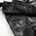 thumbnail image 6 of Zpanxa Leather Jacket Women Solid Color Long Sleeve Casual Jacket Warm Cozy Comfortable Classic Versatile Trendy Winter Outerwear, 6 of 7