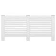 thumbnail image 3 of vidaXL Cache-Radiateur Blanc 172x19x81.5 cm MDF, 3 of 5