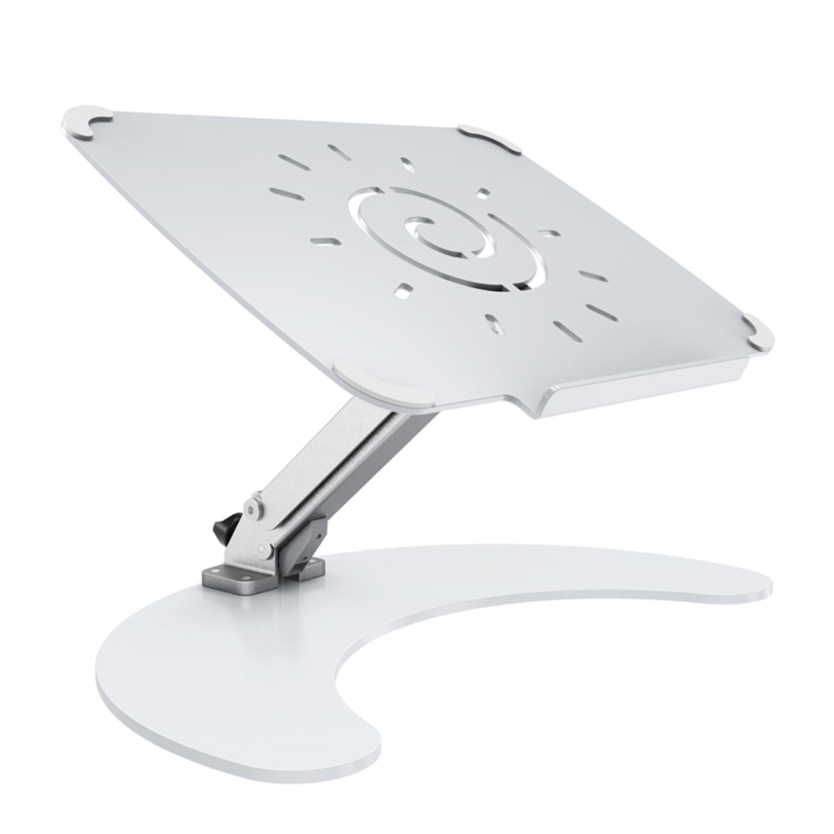 SLYPNOS HeightandAngle Adjustable Aluminum Laptop Stand, Cooling