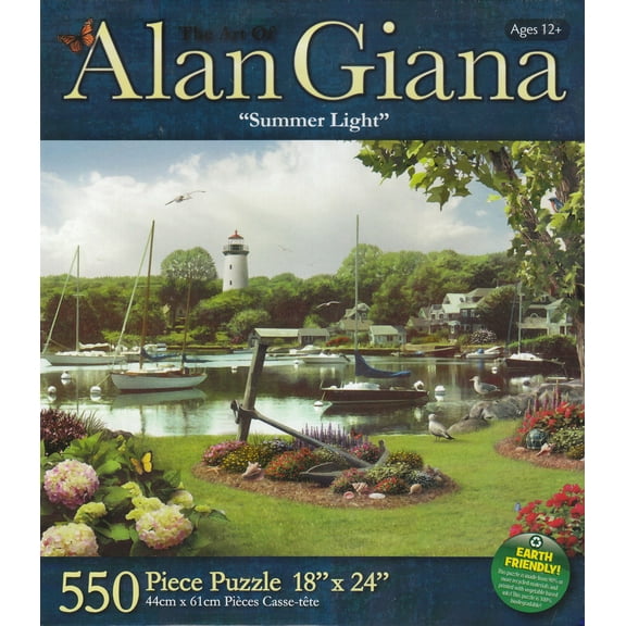 Summer Light 550 Piece Puzzle
