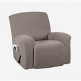 thumbnail image 2 of Funda reclinable súper elástica, fundas para sofá reclinable, funda para silla reclinable, ajustada, antideslizante, fundas reclinables para sillón reclinable grande estándar, suaves y gruesas, 2 of 8