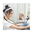 thumbnail image 4 of Universal 360-Degree Rotating Neck-Mounted Mobile Phone Holder Bracket Stand-Black, 4 of 5