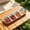 Silver, variant on 10.3 x 3.26 Inch Soy Sauce Dish Stainless Steel Divided Dip Bowls Korean 4 Compartment Sauce Plate Seasoning Dipping Condiment Tray for BBQ Vinegar Spice Salt Sugar Flavor Home Restaurant (Gold)