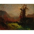 thumbnail image 2 of François-Auguste Ravier 18x15 Gold Ornate Wood Frame and Double Matted Museum Art Print Titled - Cremmieu, Soen Driachnange (C. 1867-1872), 2 of 4