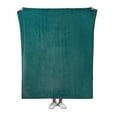 thumbnail image 3 of Sunbeam Luxe Faux Fur Heated Throw, (Green), 3 of 6