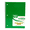 Green, variant on School Supply Boxes | (Black) Wide-Ruled 1 Subject Notebooks | 3 Pack | 10.5 IN x 8 IN (70 Sheets) Notebooks for School, Work & Office