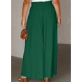 thumbnail image 2 of Pantalones Eytino para mujer, talla grande, casuales, elásticos, cintura alta, 1X, 2 of 6