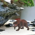 thumbnail image 6 of PENIKOKO Brown PVC Bear Figurine Decorative Statue for Garden and Patio Decor, 6 of 8