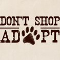 thumbnail image 3 of CafePress - Don't Shop Adopt Tote Bag - Unisex Canvas Tote Bag, Beige, 1-Piece, 3 of 8