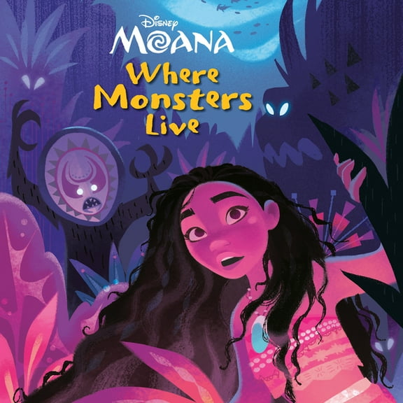 Pictureback Where Monsters Live (Disney Moana), (Paperback)