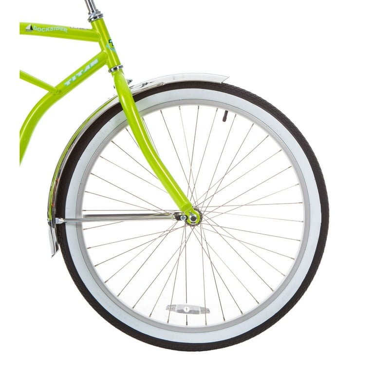 Lime green beach cruiser sale