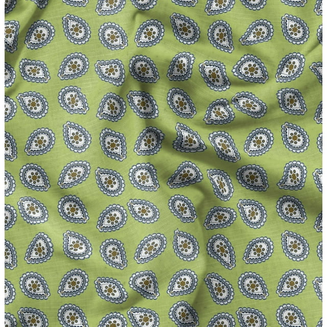 Soimoi Crepe Silk Fabric Abstracts Abstract Decor Fabric Printed Yard 42 Inch Wide