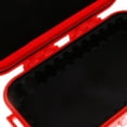 thumbnail image 3 of Water Shock Outdoor Hard Case Box Container w/ Carabiner Red, 3 of 8