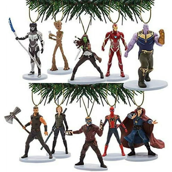 Characteristix Disney's Marvel Studios Avengers Infinity War Deluxe Ornament Set