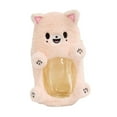 thumbnail image 3 of Portatarjetas de peluche con forma de animal, portátil, multifuncional, pequeño Zorro, 3 of 8