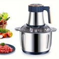 thumbnail image 1 of YOPTOP 5L 5-speed 6-speed 6-speed Blade 6-second Fast Meat Grinder  Household Function  Minced Vegetable Meat Grinder  Garlic Puree Complementary Food  Juice Noodles  One Machine  5-speed,Blue, 1 of 7