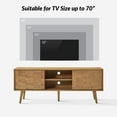 thumbnail image 6 of Modern 63" TV Stand for TVs up to 70" with Geometric-patterned Seadrift, 6 of 8
