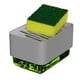 thumbnail image 1 of Dispensador de Jabón Bazzeff y Fibra Esponja para Trastes Jabonera para Cocina, 1 of 7